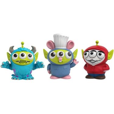 Imagem de Disney Toy Story Pixar Alien Remix 3-Pack Miguel Sulley Remy
