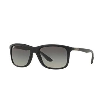 Imagem de Ray-Ban óculos de sol masculinos (RB8352) plástico, nylon, Matte Black/Grey Gradient, 57 mm