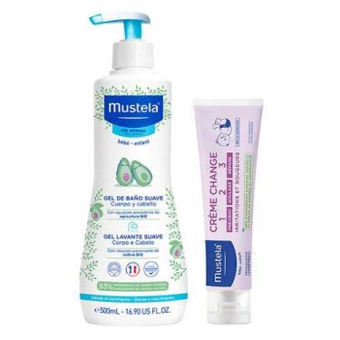 Imagem de Mustela Bebê Kit - Creme Preventivo de Assaduras + Gel Lavante Corpo e