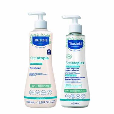 Imagem de Mustela Stelatopia Kit - Hidratante + Gel Lavante, Kit