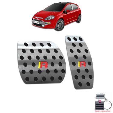 Imagem de Pedaleira Automático Fiat Punto Sporting 2013 A 2017 Preto