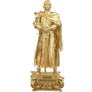 Imagem de Estátua Santa Joana Darc Estatueta Imagem - Versão 2 (Cor Ouro)