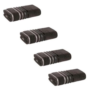 Imagem de Kit 4 Toalhas Banhão Gigante De Algodão Lumina - Karsten