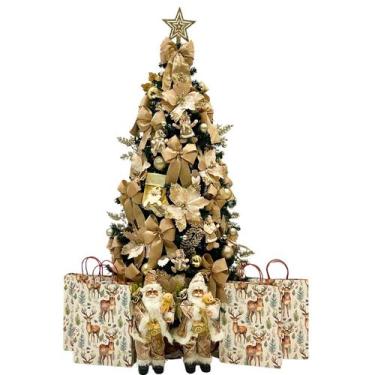Imagem de Árvore de Natal Premium 1,20mt Enfeites Completos Decoração - Decorall