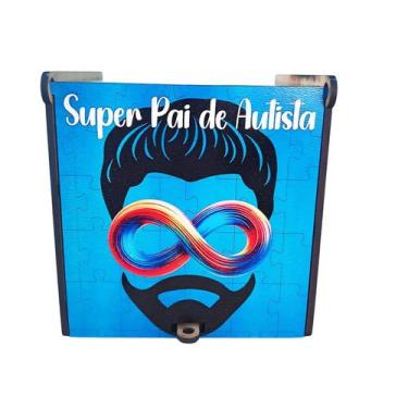 Imagem de Caixa Exclusiva Dias Dos Pais Heróis Pai Autistas + Chaveiro - Coleção