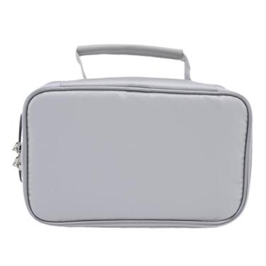 Imagem de Garosa Bolsa para Documentos à Prova de Fogo, Revestimento de Silicone, Organizador de Arquivos Portátil para Documentos Importantes Com Fechadura, Ideal para Casa, Escritório e Viagens 24x15x8cm