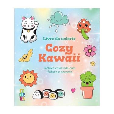 Imagem de Livro De Colorir Cozy Kawaii - Relaxe Colorindo Com Fofura E Encanto