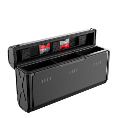 Imagem de Carregador Triplo Multifuncional para GoPro 12/11/10/9 - Telesin