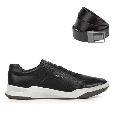 Imagem de Kit Sapatênis Ferracini Wind Masculino + Cinto