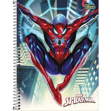 Imagem de Caderno 01X1 Capa Dura Spider-Man 80Fls. Pacote Com 04-81246
