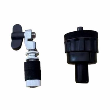 Imagem de MERIGLARE Embreagem para instrumento musical Hi Hat, peça compacta e resistente, componentes resistentes, embreagem para bateria de jazz, acessórios para, 2.5 X 10.1 Cm