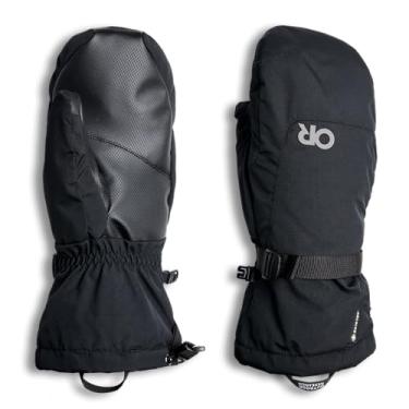 Imagem de Outdoor Research Luvas masculinas Revolution GORE-TEX | Etip Ski Mitts, impermeáveis e à prova de vento, isoladas, pretas, GG