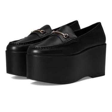 Imagem de Steve Madden Mocassim feminino Maureen, Couro preto, 36