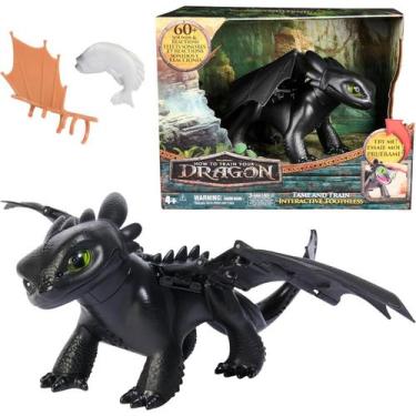 Imagem de Figura Deluxe Banguela Como Treinar O Seu Dragão Luz e Som - Sunny