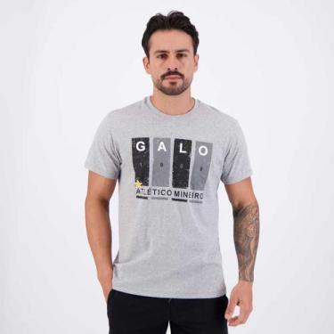 Imagem de Camisa Atlético Mineiro Degree Cinza - Braziline, M