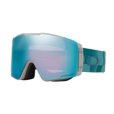 Imagem de Oakley Óculos de neve Line Miner L Pro Low Bridge Fit Blue Current com Prizm Sapphire Iridium e Prizm Argon Iridium Lens + estojo de óculos