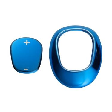 Imagem de TOMALL Capa de manípulo de mudança de marchas de carro de aço inoxidável compatível com Chevy Equinox 2018-2020 Malibu XL 2016-2020 Cruze 2017-2019 Capa de alavanca de câmbio para acessórios de carro