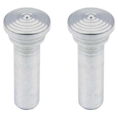 Imagem de OER Conjunto de maçanetas de fechadura de porta Billet serve para Chevy Bel Air 150 210 Impala e Del Ray 1955-1960, TF100239