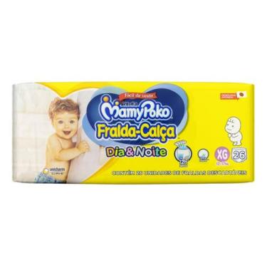Imagem de Fraldas Mamypoko Dia&noite Calça Xg
