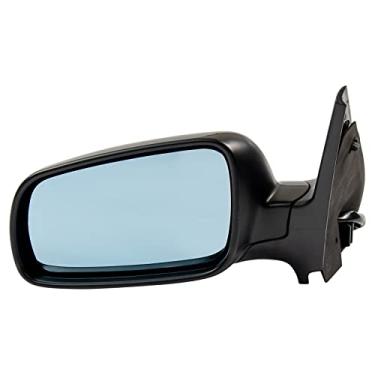 Imagem de TRQ Espelho retrovisor elétrico aquecido com chave azul esquerda esquerda esquerda para Jetta GTI Golf