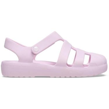 Imagem de Sandália crocs classic fisherman k pink milk, Pink milk, 34