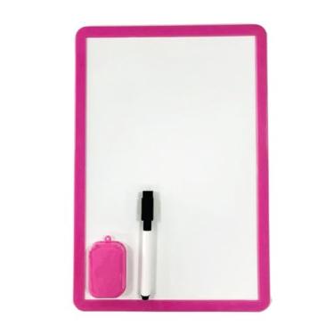 Imagem de Quadro Branco Magnético Double Side c/1 marcador e 1 apagador, Pink, VMP 263.22.03