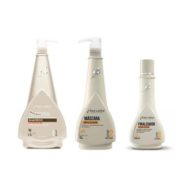 Imagem de Raiz Latina Kit Shampoo Mascara Leavei-N
