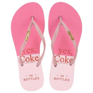 Imagem de Chinelo Feminino Coke Japan Style Coca Cola Cc3984-Feminino