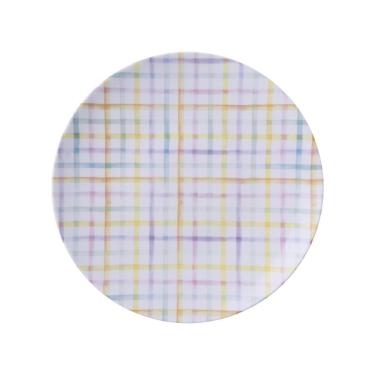 Imagem de Prato Raso Tramontina Sweet Color Em Porcelana Decorada 25 Cm