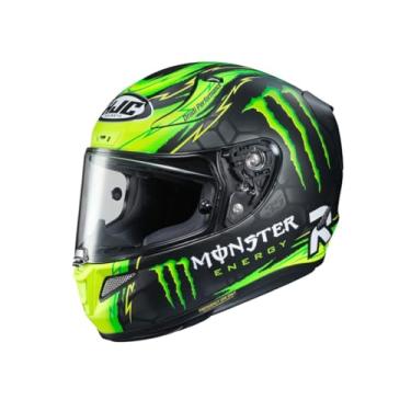 Imagem de Kit Capacete Hjc Rpha 11 Crutchlow Replica 61 Com Luva New Shoot Preta 4Xl - Equipamento De Motocross E Pilotagem
