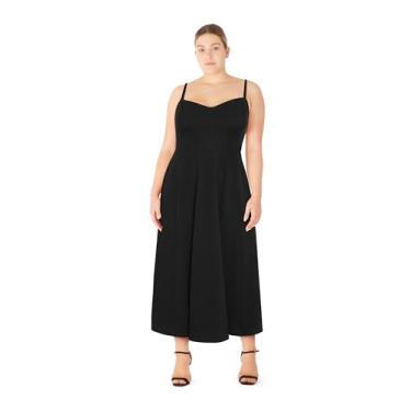 Imagem de City Chic Vestido coquetel feminino plus size - Bailee, Preto, 46