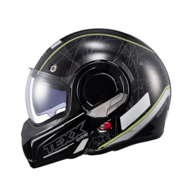 Imagem de Kit Capacete Texx Esc Stratós 180 Scratch Preto Verde Com Luva Nomade Xxxxxx 5Xl - Proteção E Estilo Para Motociclistas