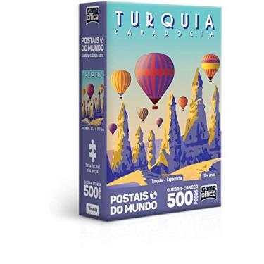Imagem de Toyster - Quebra-cabeça: Postais do Mundo - Turquia - Capadócia - 500 peças nano - Game...