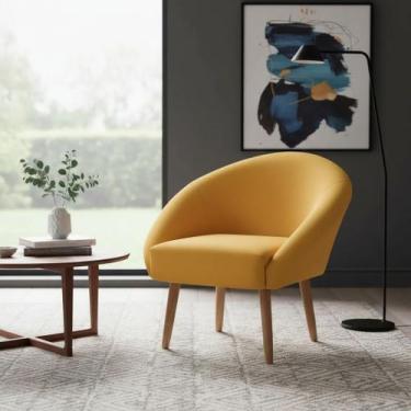 Imagem de Poltrona Decorativa Para Sala Recepção Manicure Consultório Stella Sue