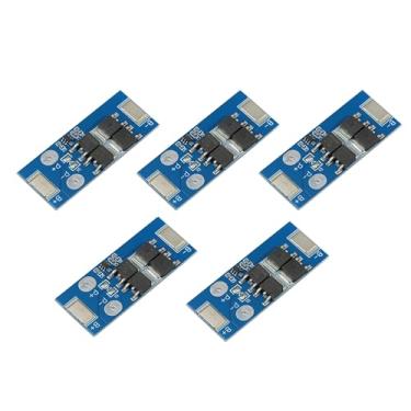Imagem de Teyleten Robot Placa de proteção de bateria de lítio BMS 1S 16A 3,2V LiFePO4 18650 Tensão de carregamento/curto-circuito/prevenção de sobrecarga, 5 peças