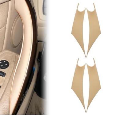 Imagem de BJchiwu 4 peças de capa de puxador de porta interior de carro fácil de instalar adequada para BMW 3 séries 320, 328, 330, 335, F30, F31, F34, F80, M3 e 4 séries 418, 420, 428, 435, F32, F36, F82, F83