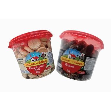 Imagem de Bolachas Artesanais 800g, Sabor Leite Ninho + Prestococo