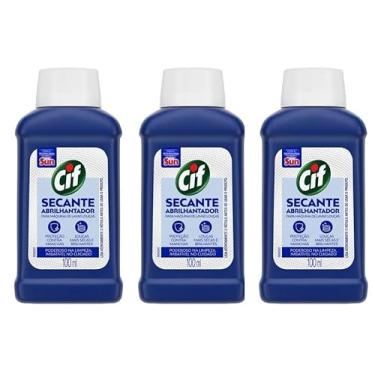 Imagem de Secante Abrilhantador para Máquina de Lava-Louças, Líquido, 100ml, Kit com 3 Unidades, Proteção Contra Manchas