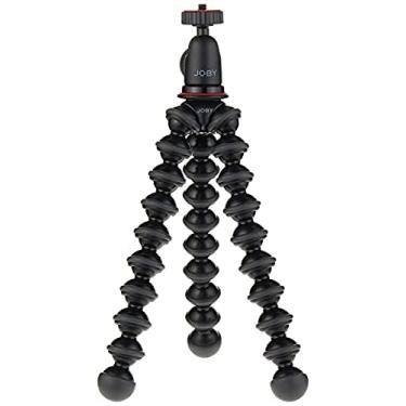 Imagem de Kit GorillaPod 1K Joby JB01503. Tripé compacto e suporte de esferas 1K para câmeras compactas sem espelho ou dispositivos até 1 kg (2,2 libras). Preto/Carvão.