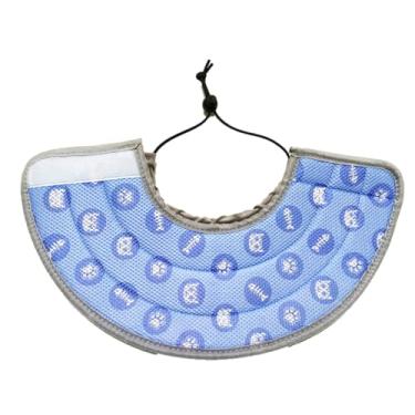 Imagem de Coleira de cone para animais de estimação | Coleira de recuperação de gato macia e ajustável,Coleira elisabetana com cordão de pelúcia para gatos pequenos, gatinhos, coelhos e cães Hunya