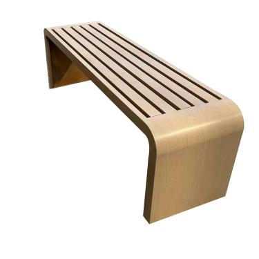 Imagem de TRGCJGH Banco de metal, móveis de cadeira de parque de varanda de pátio para gramado, parque, assentos de deck para 2 pessoas, aparência de madeira (120 cm/47,2 pol, C)