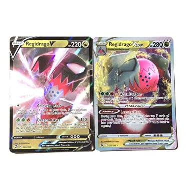 Imagem de Regidrago V & Vstar 136/195- Silver Tempest - Pokemon Ultra Rare Card Lot - 2 Card Set