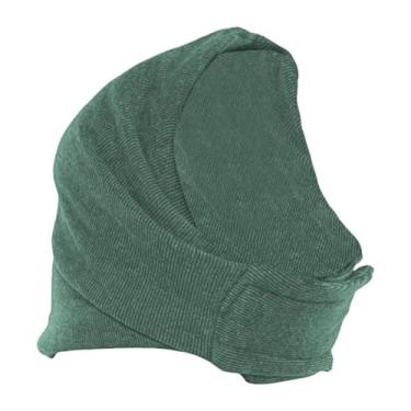Imagem de IEUDNS Protetores de Orelha com Capuz para Cães, Resistentes e Macios, para Banho, e Secagem, Verde