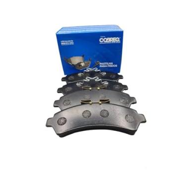 Imagem de Kit Pastilha Freio Dianteira S10 4x4 1997 + Anti-Chio CAR80 300ml