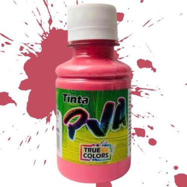 Imagem de Tinta Pva Fosca Gii 100ml True Colors - Cores Quentes, GERBERA - 6107