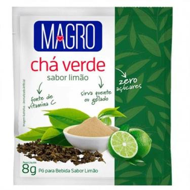 Imagem de Chá Verde Magro Sabor Limão Zero Açúcares de 8g