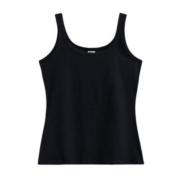 Imagem de Camiseta feminina regata malwee 1000004494, Preto, P