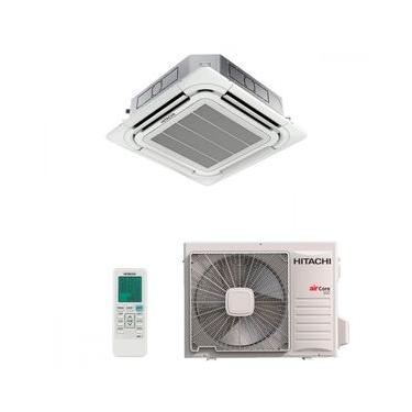 Imagem de Ar Condicionado Split Cassete Inverter Hitachi Air Core 600 24000 BTUs Quente Frio