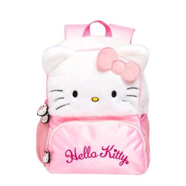 Imagem de Mochila Escolar De Costas Hello Kitty Pelúcia 15402