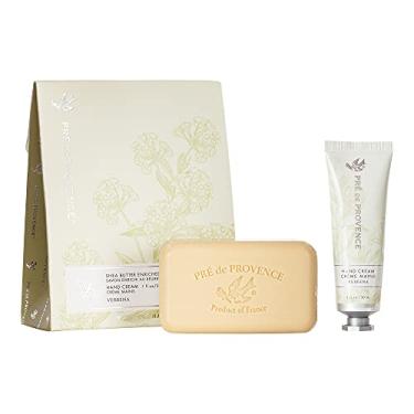 Imagem de Pre de Provence Gift Set Collection Sabonete em barra de 150 gramas e creme para as mãos de 30 ml, verbena